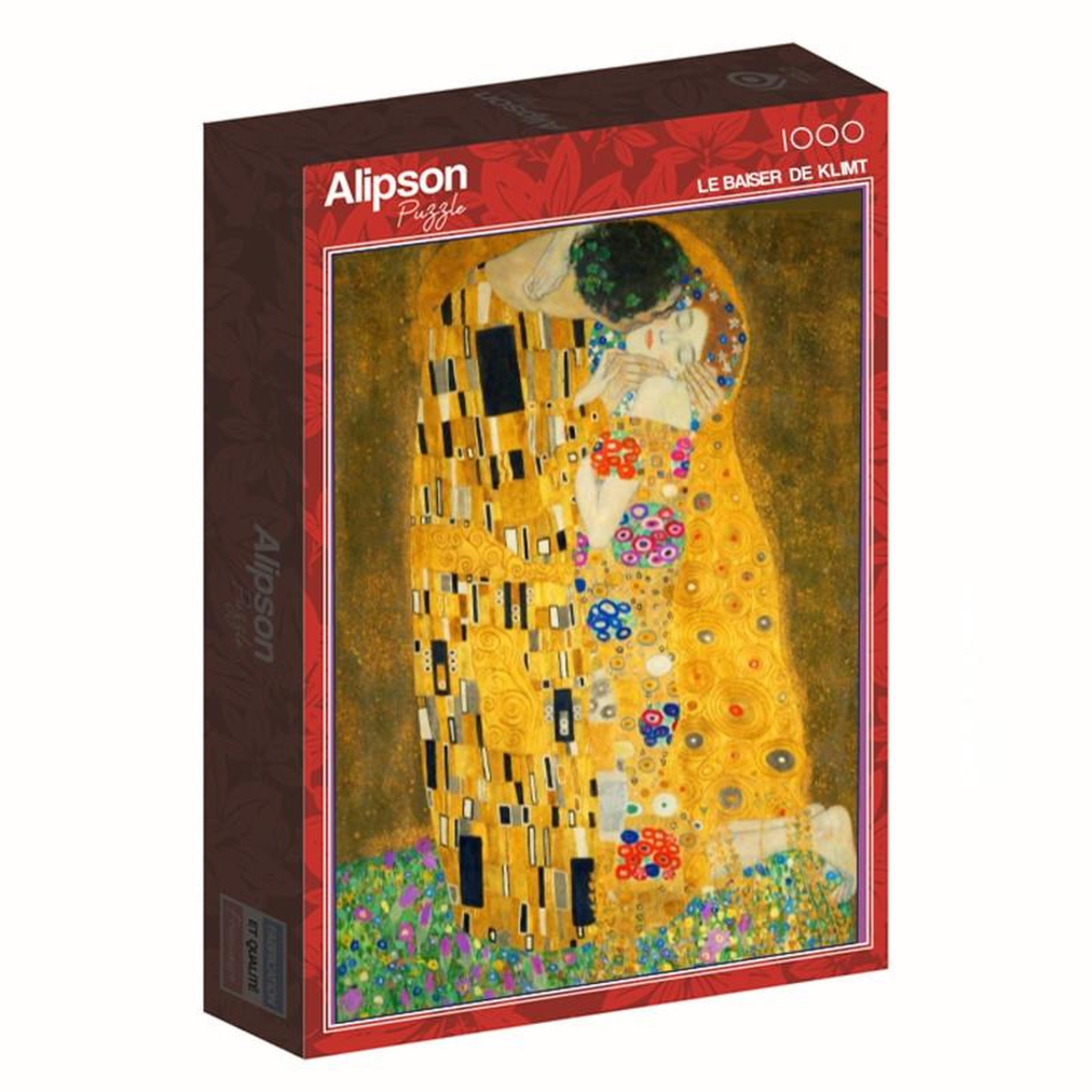 ALIZE Puzzle 1000 pièces Le Baiser – Gustav Klimt – Art classique – Adulte – Alizé