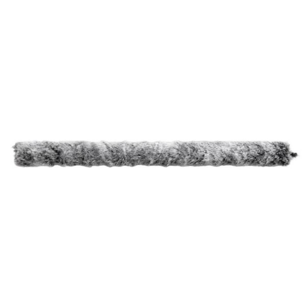 Paris Prix Boudin Bas de Porte Imitation Fourrure  Antartic  80cm Gris