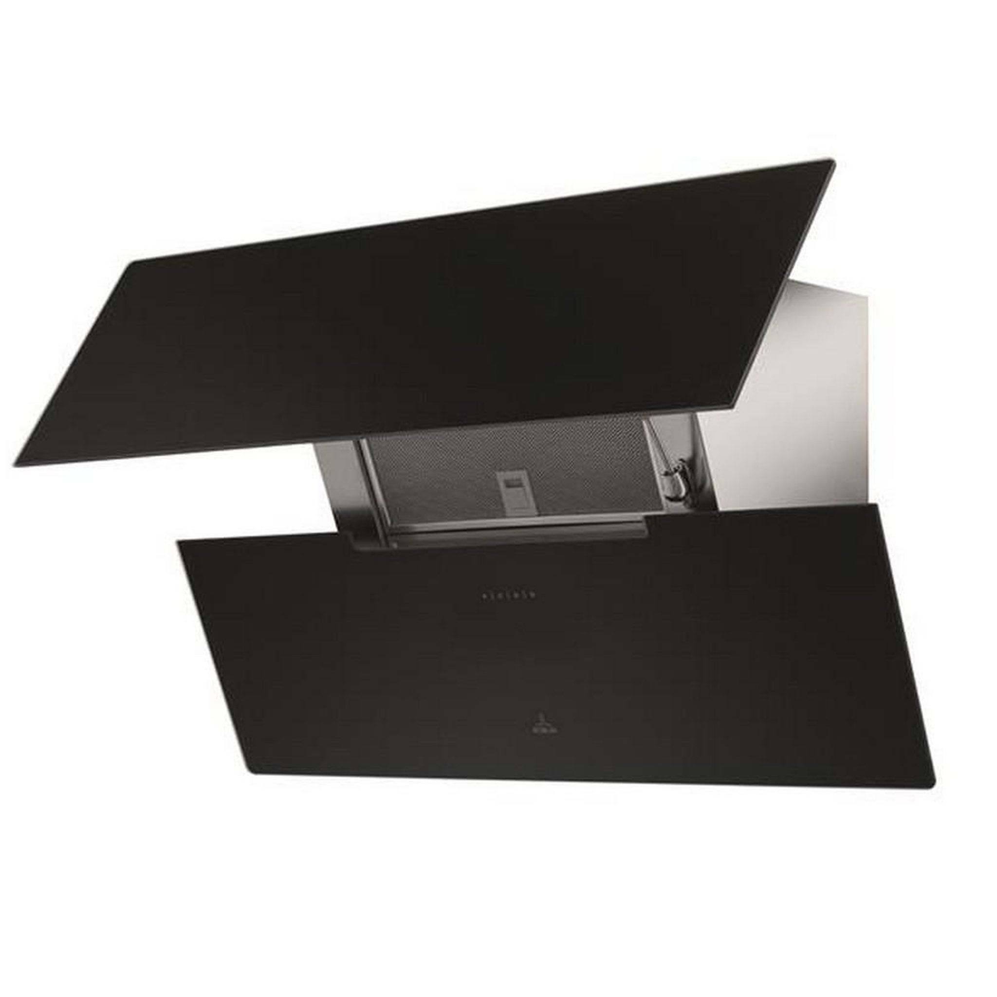 Voir la diapositive 4 : ROBLIN Hotte décorative inclinée 80cm 590m3/h noir - 6989541