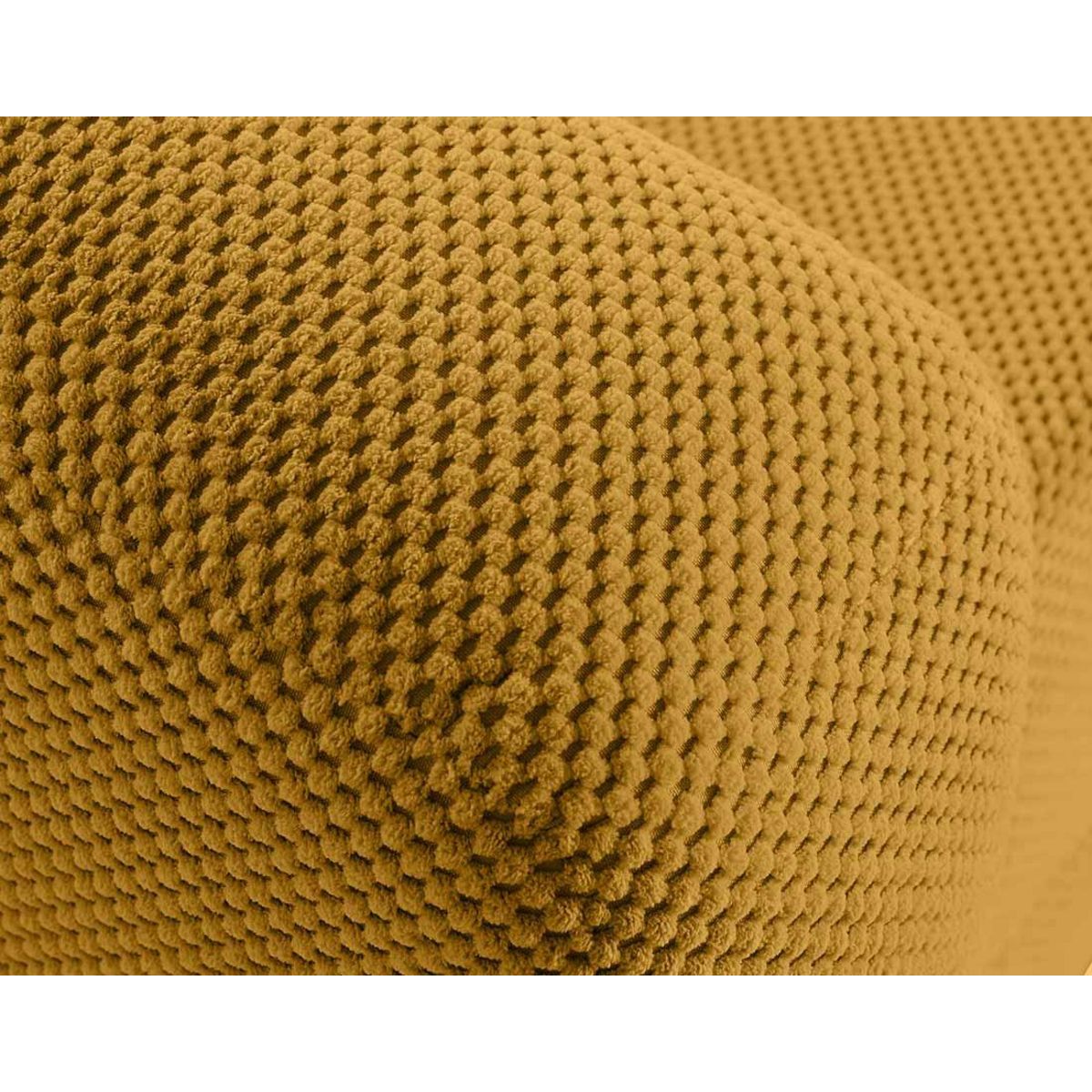 BEST MOBILIER Nuvia - canapé convertible déplimousse 3 places en velours texturé