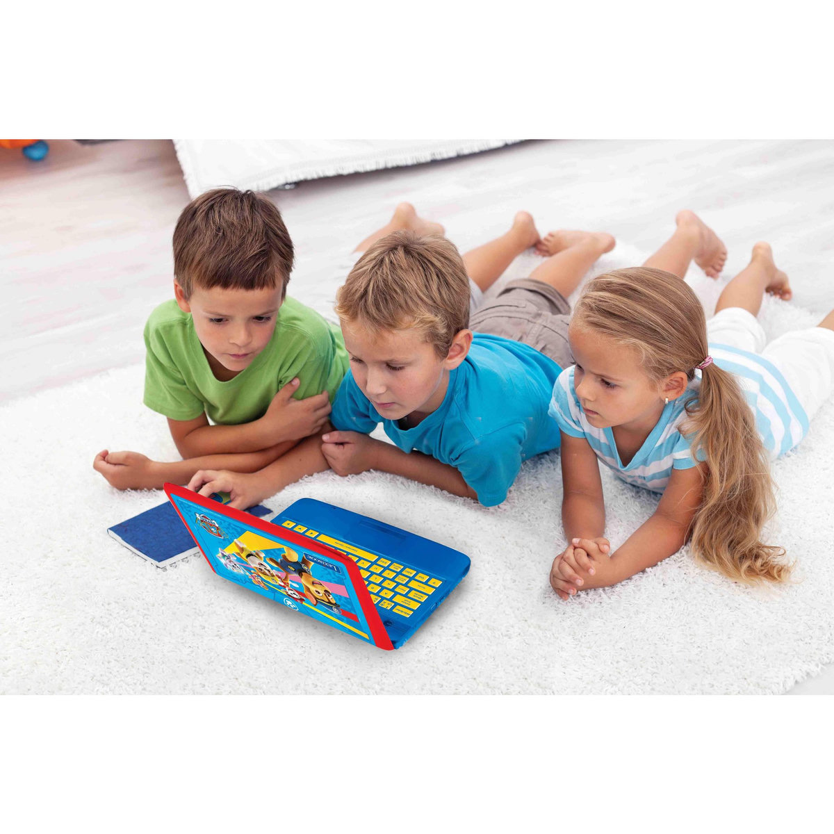 Lexibook Ordinateur éducatif couleur Pat Patrouille bilingue français et néerlandais