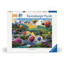 Voir la diapositive 1 : RAVENSBURGER Puzzle La vallee des Montgolfieres 500p