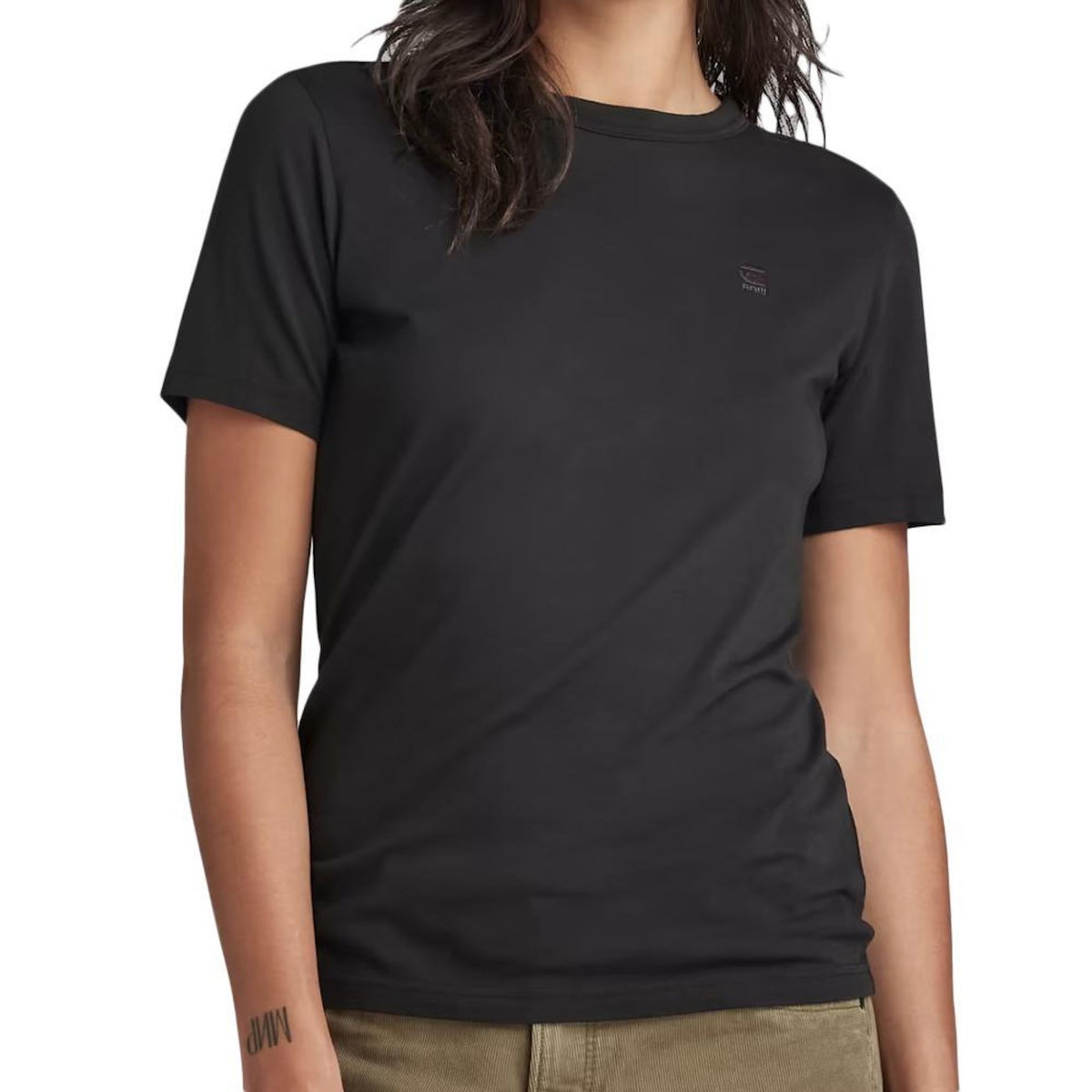 G-Star Raw T-shirt Noir Femme G-Star Raw Core