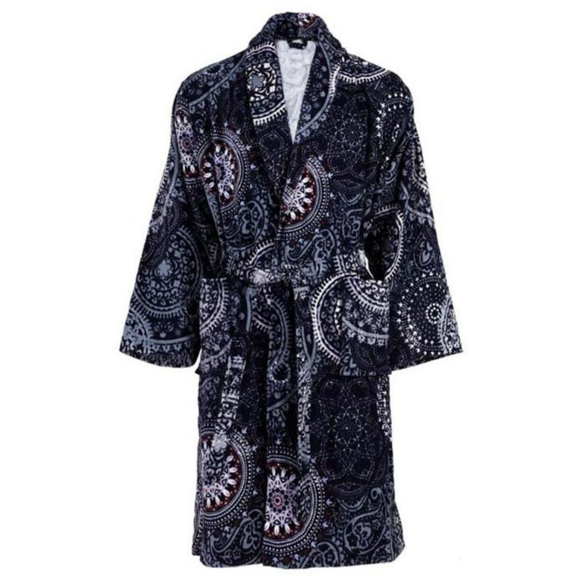 Paris Prix Peignoir de Bain en Coton  Medley  Bleu