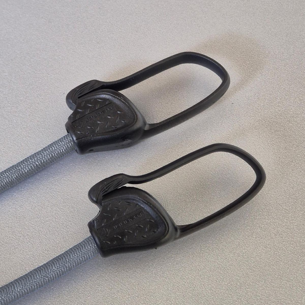 LINXOR Lot de 10 tendeurs sandows sécurisés et normés avec passant piton - Gris