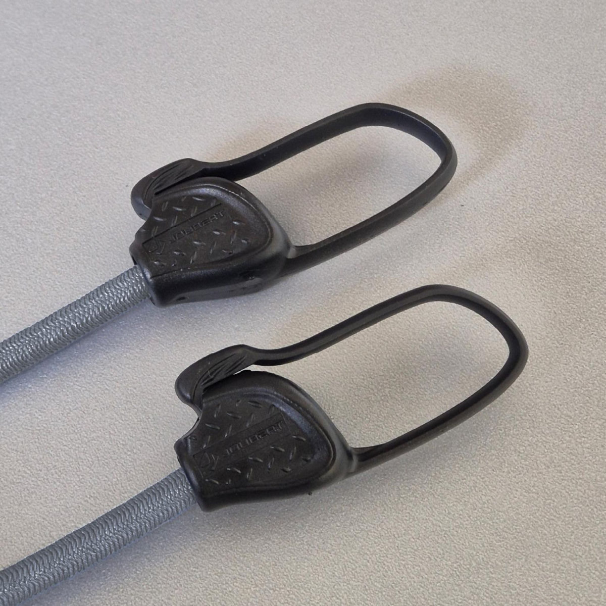 LINXOR Lot de 10 tendeurs sandows sécurisés et normés avec passant piton - Gris