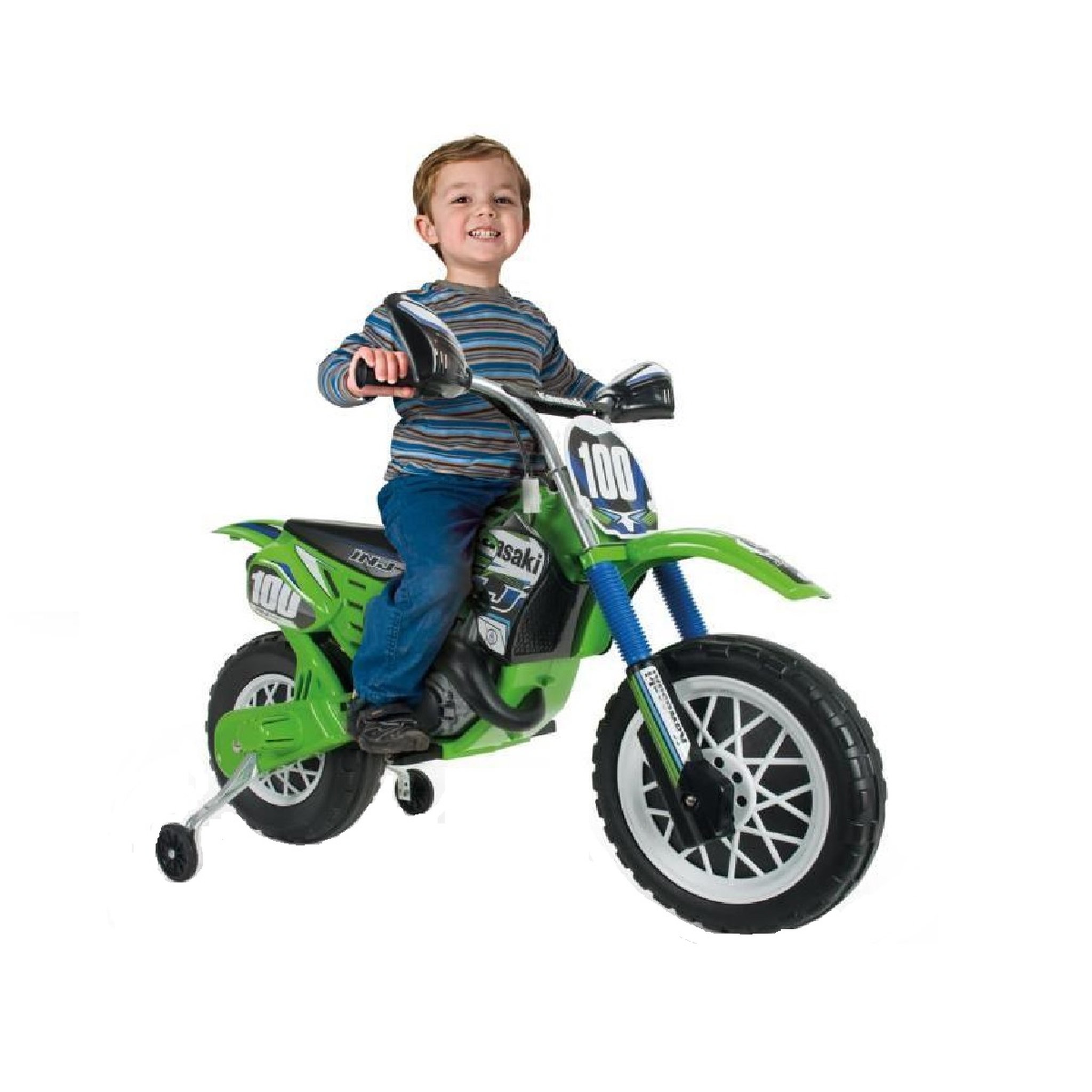 Voir la diapositive 3 : INJUSA Moto Kawasaki Cross 6V