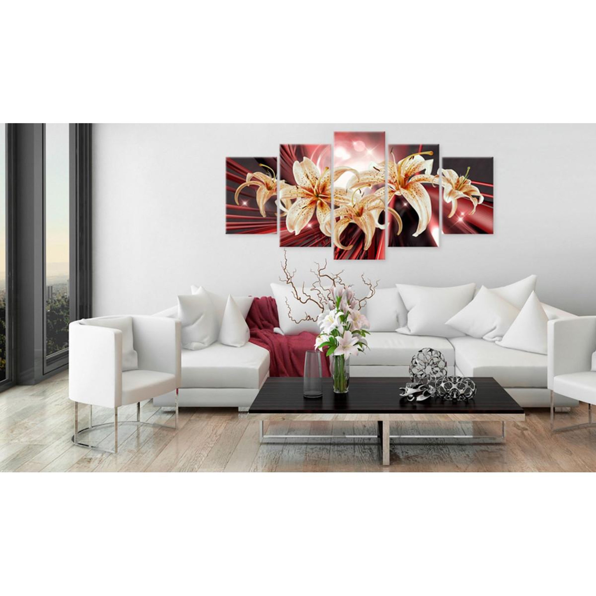 Voir la diapositive 2 : Paris Prix Tableau sur Verre Acrylique  The Magic of Passion