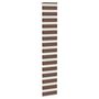 Voir la diapositive 3 : VIDAXL Store zebre marron 40x230 cm largeur du tissu 35,9 cm polyester