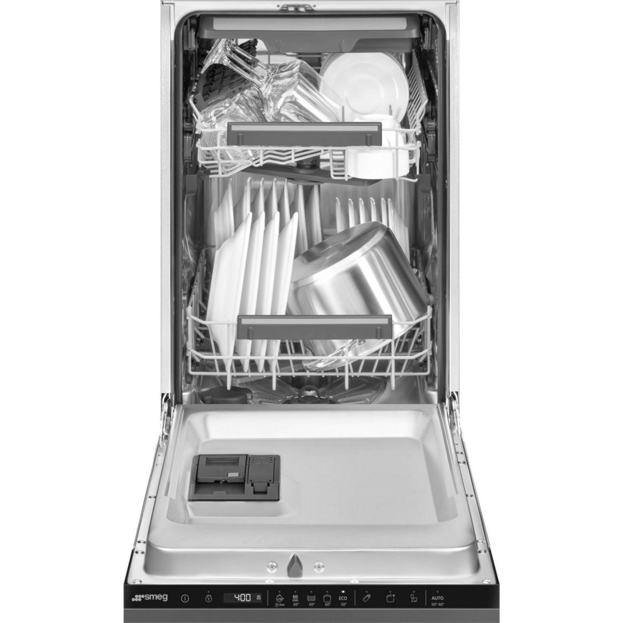 Voir la diapositive 3 : SMEG Lave vaisselle encastrable st4533cin