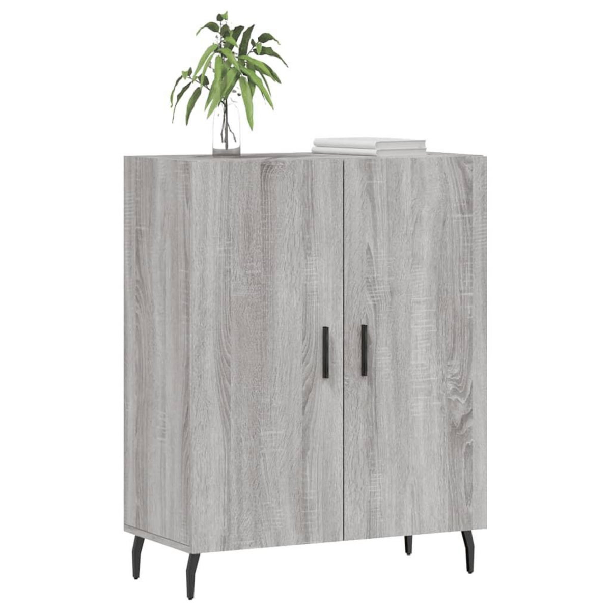 VIDAXL Buffet sonoma gris 69,5x34x90 cm bois d'ingenierie
