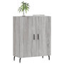Voir la diapositive 3 : VIDAXL Buffet sonoma gris 69,5x34x90 cm bois d'ingenierie