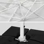 SWEEEK Parasol déporté rectangulaire St. Jean de Luz 3x4m excentré inclinable rotatif à 360°