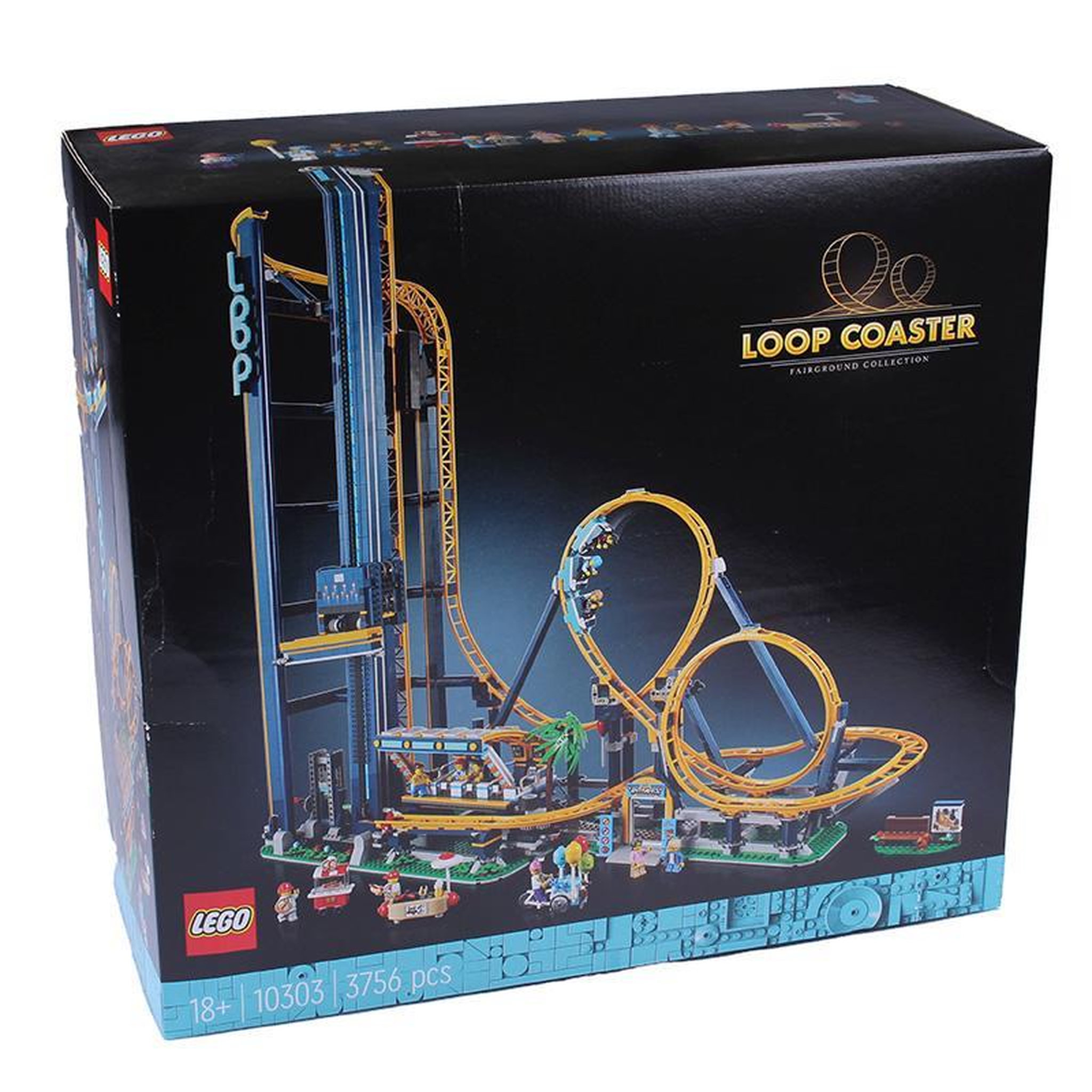Voir la diapositive 3 : LEGO LEGO Creator Expert Looping-Achterbahn LoopingAchterbahn (10303 )