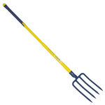 OUTILS PERRIN Fourche à bêcher douille 4 dents 29 cm manche tri-gripp 110