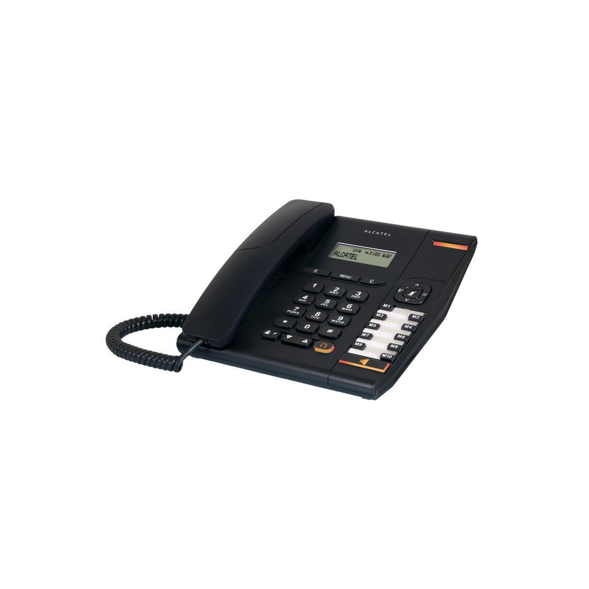 Voir la diapositive 2 : Alcatel Téléphone filaire noir - TEMPORIS 580 NOIR