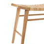 Voir la diapositive 4 : Paris Prix Tabouret en Teck  Alis  55cm Naturel