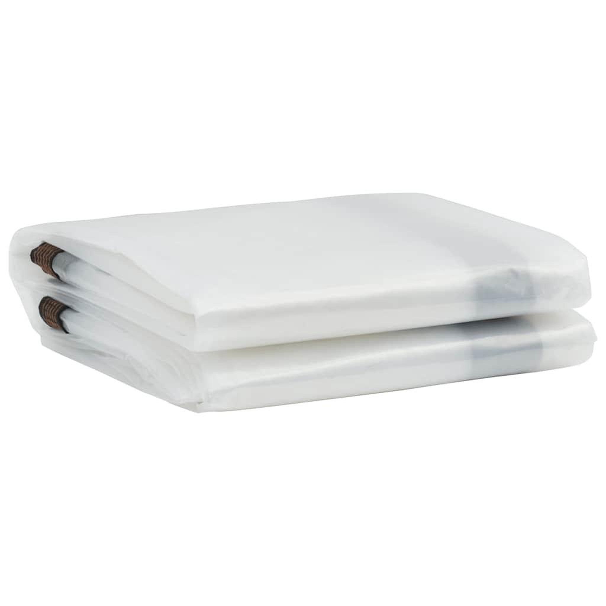 Voir la diapositive 3 : VIDAXL Bache transparente avec œillets 5x6 m polyethylene
