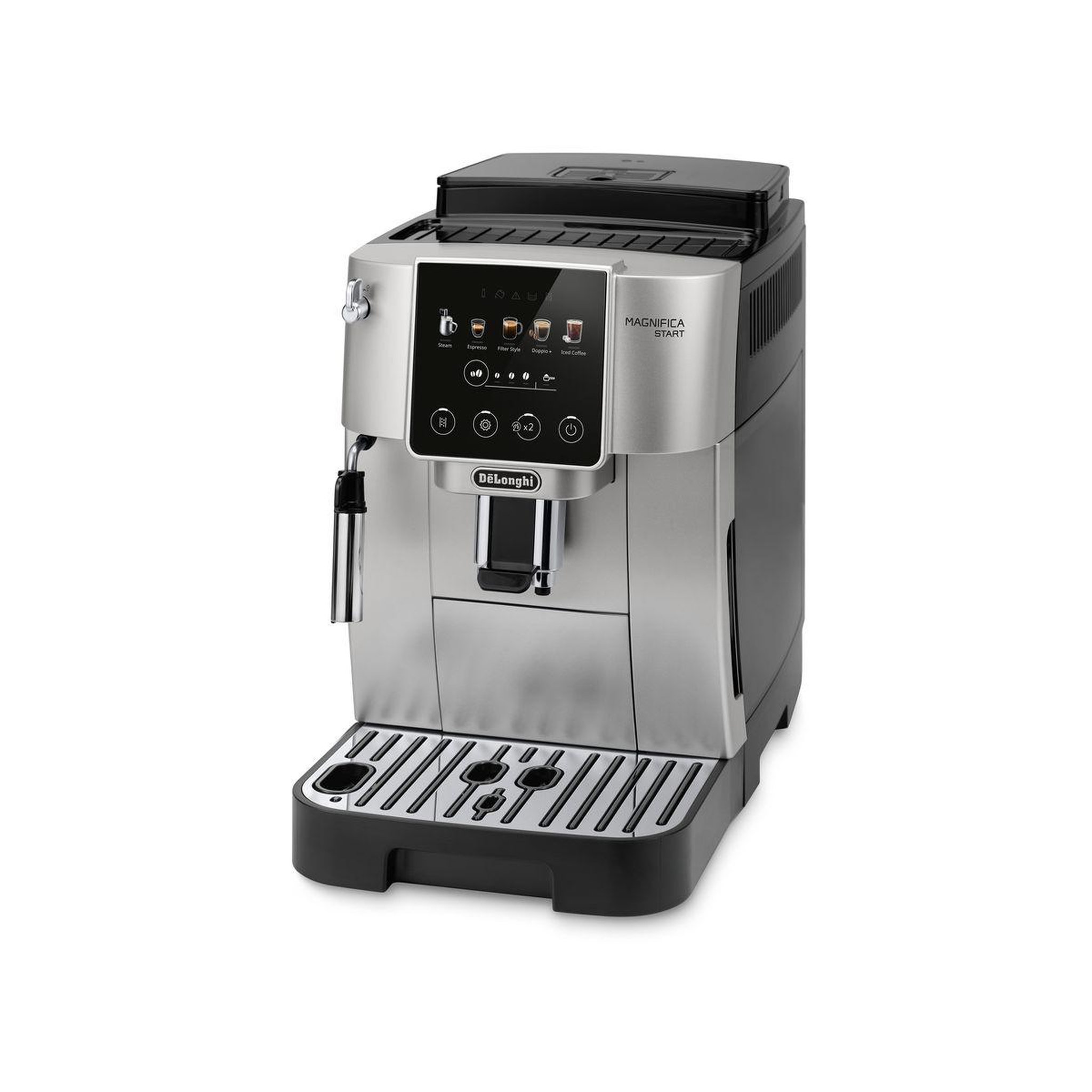 Voir la diapositive 4 : DELONGHI Expresso broyeur magnifica start color feb2252.sb argent