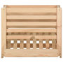 Voir la diapositive 3 : VIDAXL Boîte a pommes de terre 60x40x50 cm Bois de pin solide