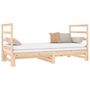 Voir la diapositive 3 : VIDAXL Lit coulissant sans matelas 2x(90x190) cm