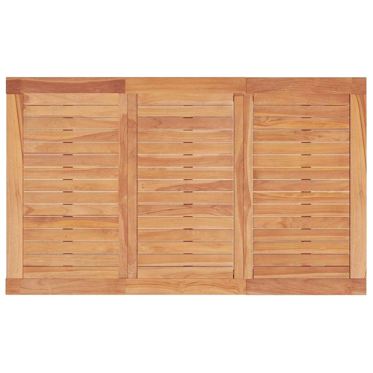 VIDAXL Table a dîner de jardin 150x90x75 cm bois massif de teck