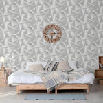 DUTCH WALLCOVERINGS DUTCH WALLCOVERINGS Papier peint Onyx Gris clair