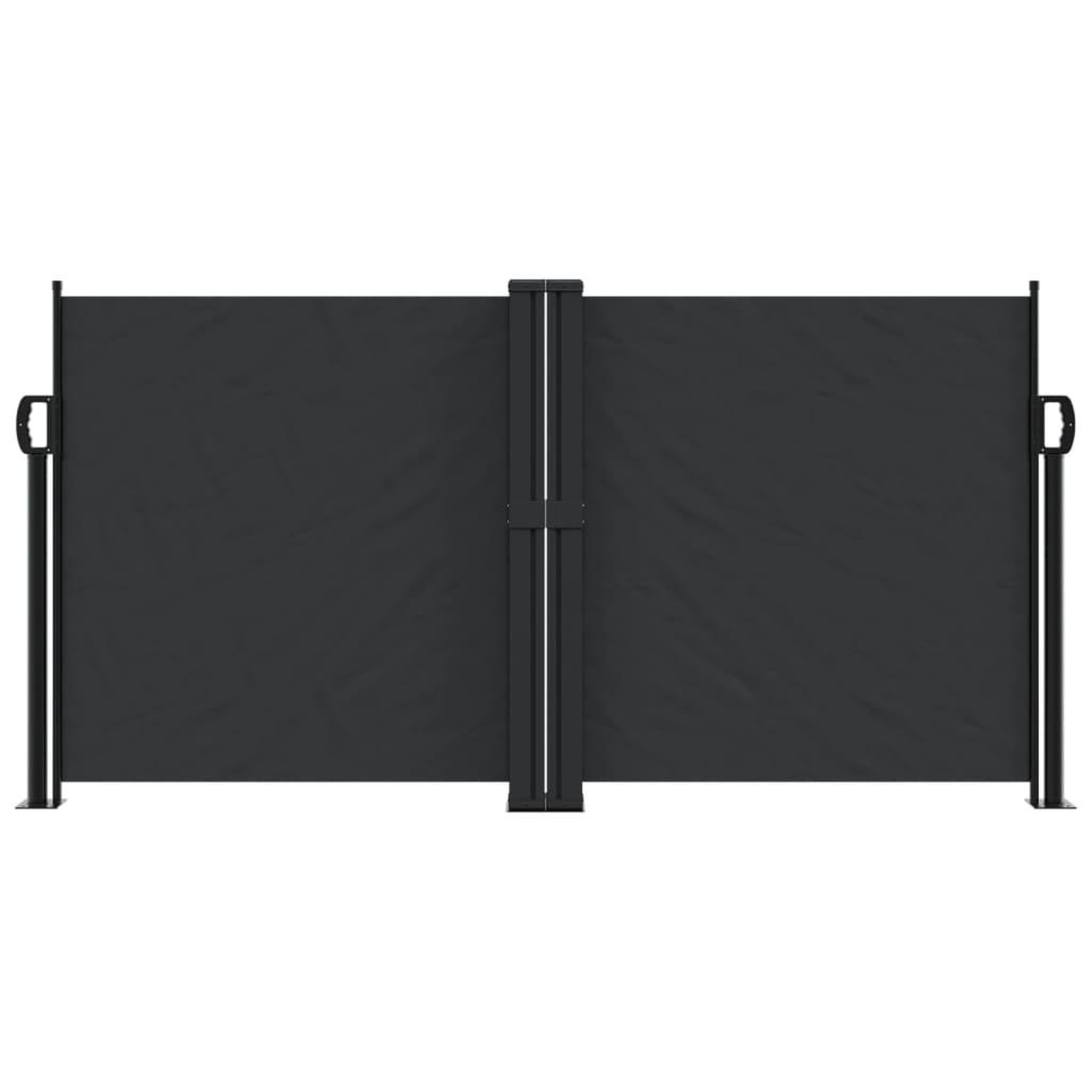 Voir la diapositive 3 : VIDAXL Auvent lateral retractable noir 120x1200 cm