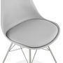 Voir la diapositive 6 : Paris Prix Chaise Design  Asensio  83cm Gris