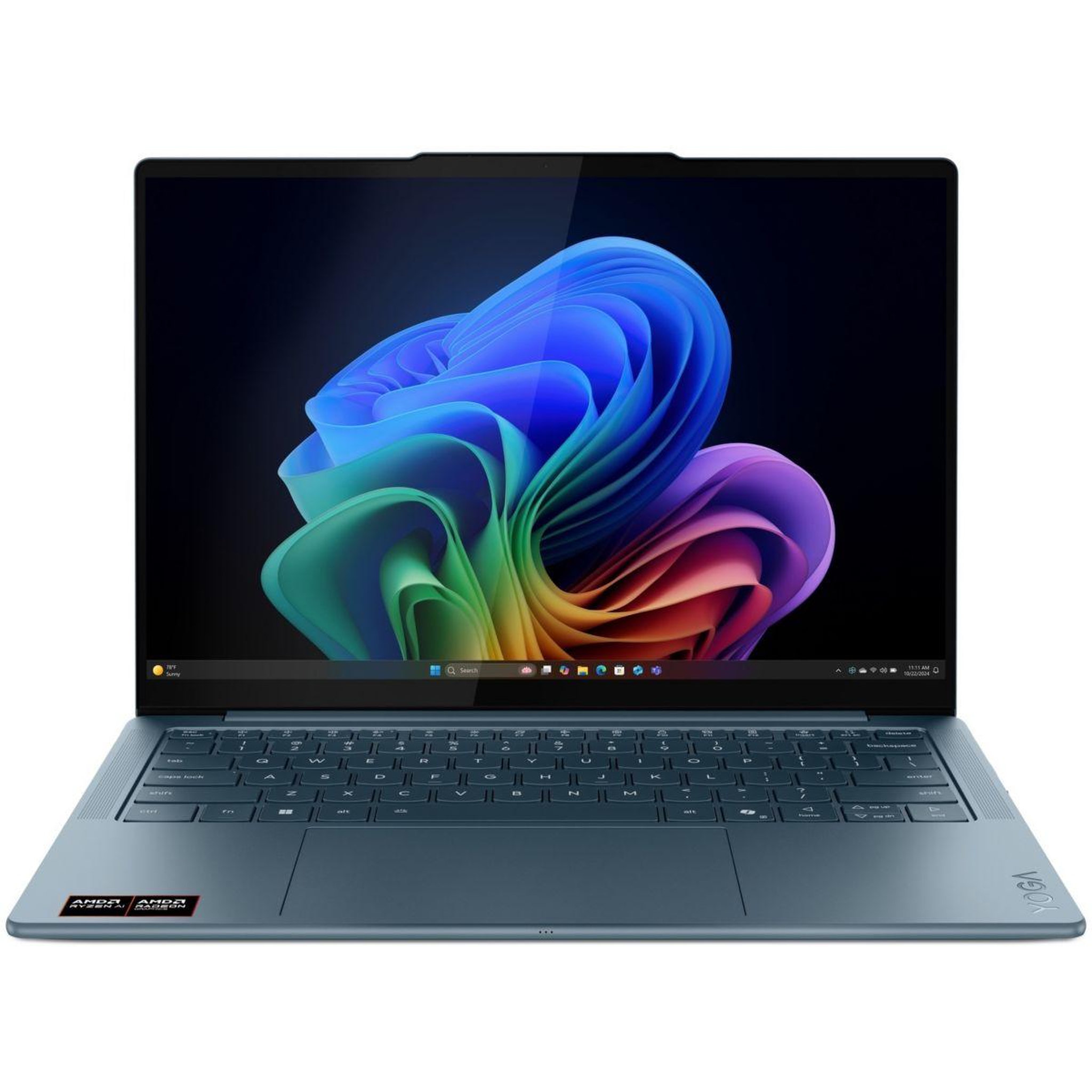 Voir la diapositive 1 : Lenovo Ordinateur portable Yoga slim 7 14AKP10 OLED Copilot+PC