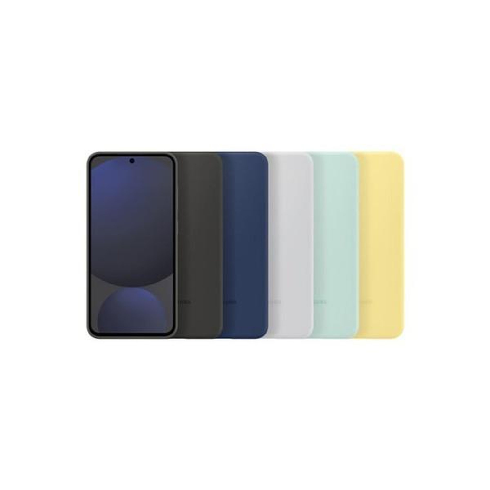 Voir la diapositive 6 : Samsung Coque galaxy s24fe bleu silicone bleu