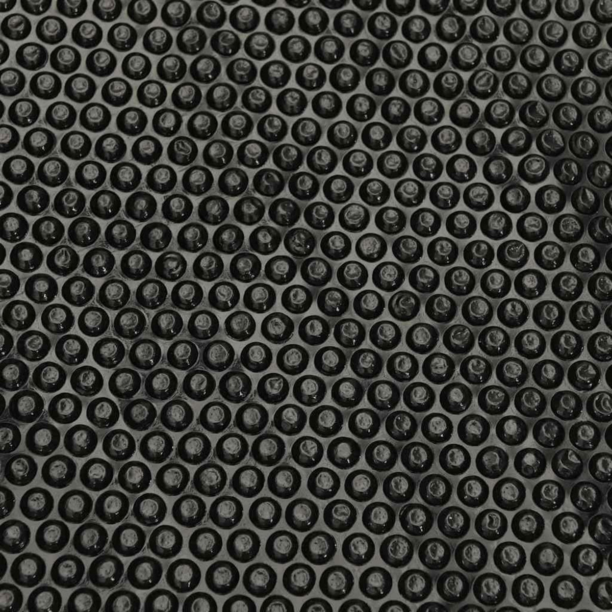 VIDAXL Couverture de piscine Noir 488 cm PE