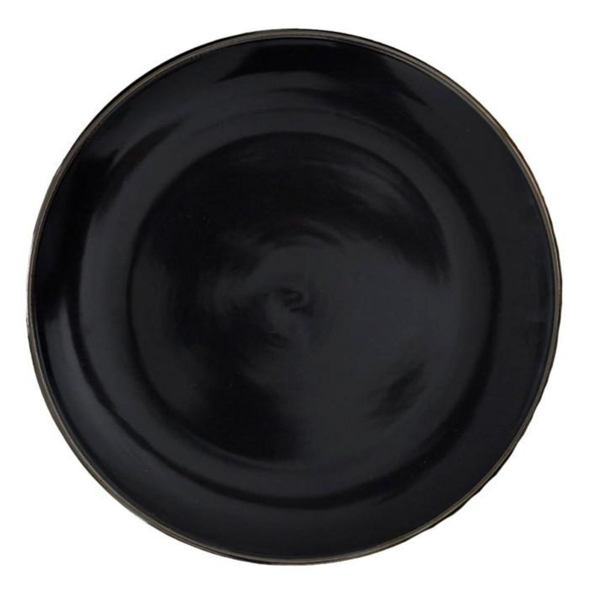 Paris Prix Lot de 6 Assiettes Plates  Lounge  26cm Noir