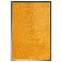 VIDAXL Paillasson lavable Orange 40x60 cm