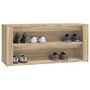 Voir la diapositive 4 : VIDAXL Etagere a chaussures Chene sonoma 100x35x45cm Bois d'ingenierie