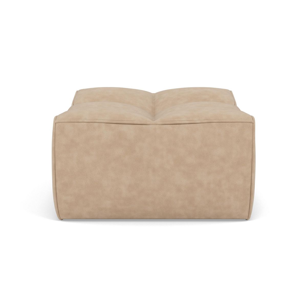 LISA DESIGN Alya - pouf en simili