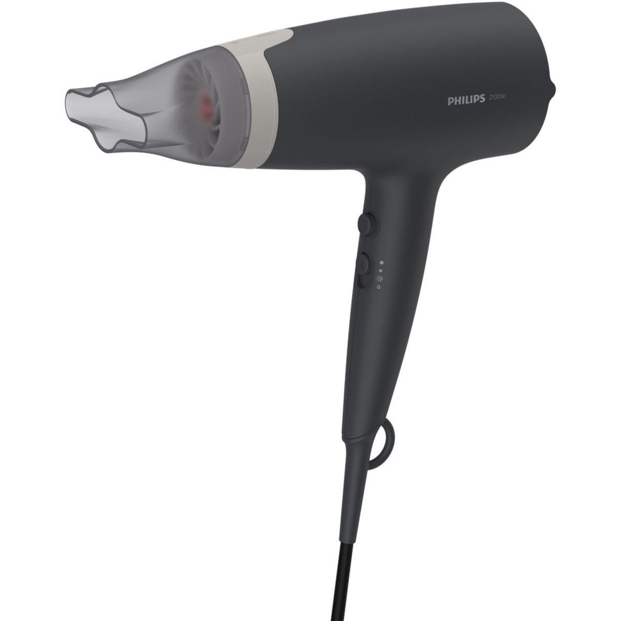 Voir la diapositive 3 : Philips Sèche cheveux bhd351/10
