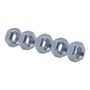 Voir la diapositive 3 :  Boulon zingué TRCC Vissal Ø8x50mm  lot de 4 boulons