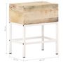Voir la diapositive 6 : VIDAXL Table de chevet 40x30x50 cm Bois de manguier massif