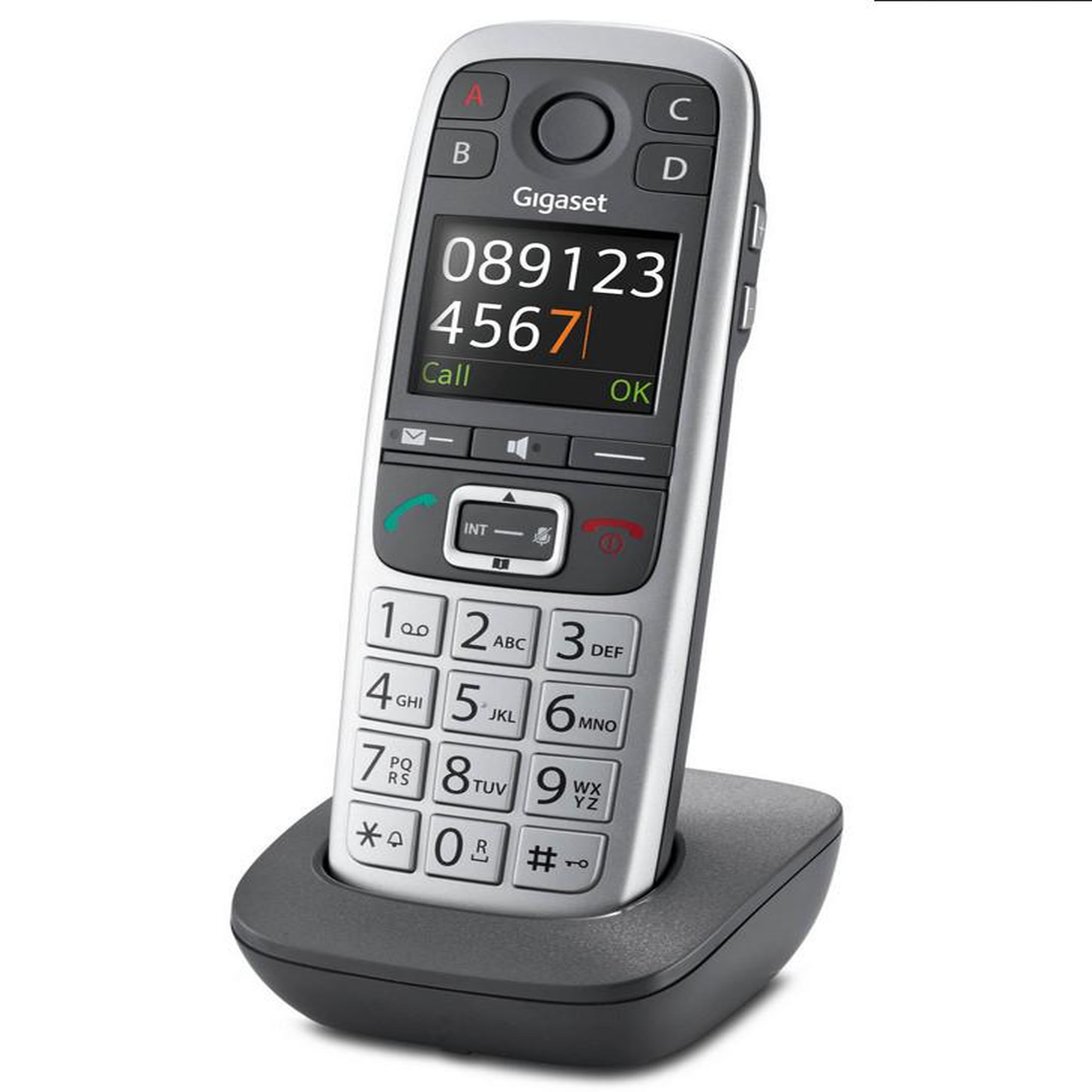 GIGASET Téléphone sans fil dect silver - e560hx