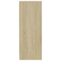 Voir la diapositive 4 : VIDAXL Armoire a chaussures Chene Sonoma 31,5x35x90 cm Bois ingenierie