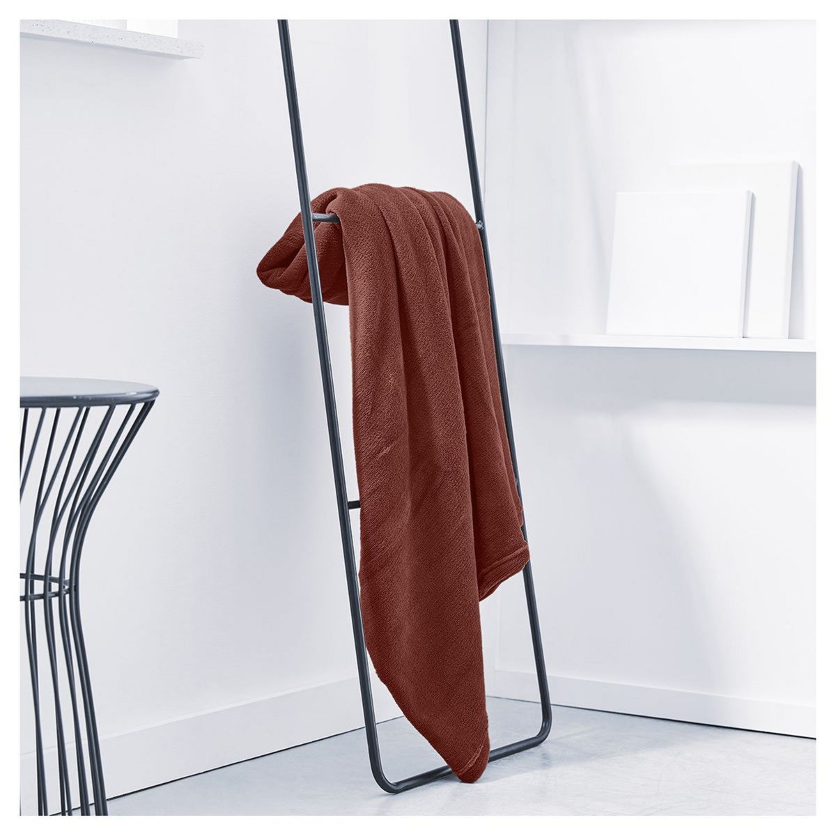 TODAY Plaid Moelleux uni