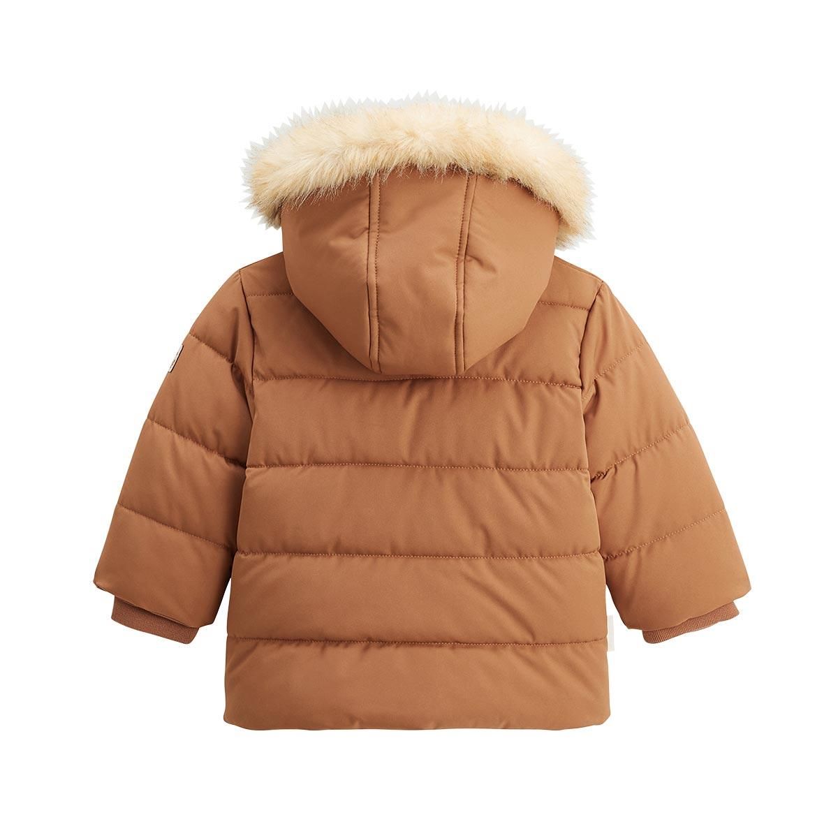 Petit Béguin Doudoune enfant imperméable doublée sherpa avec capuche Chincha