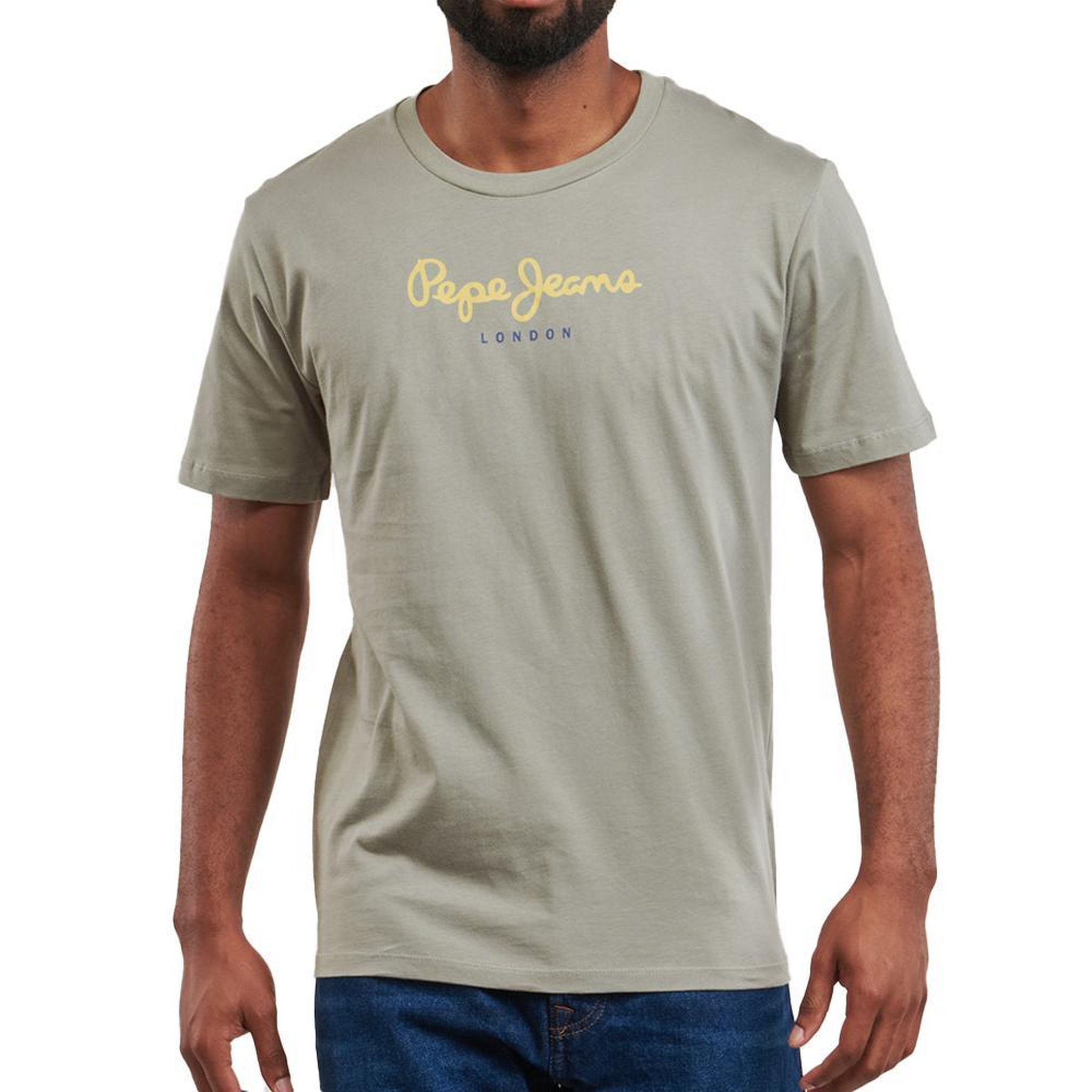 Pepe Jeans T-shirt Vert Homme Pepe jeans Eggo SEB. Coloris disponibles : Vert