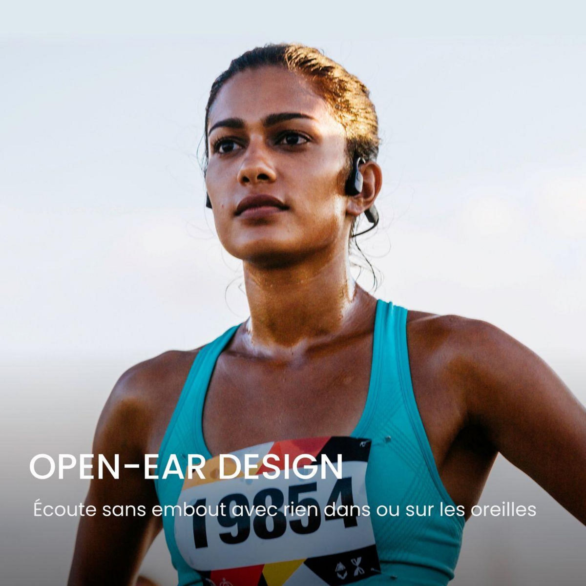 SHOKZ Casque OpenRun Mini USB-C Noir