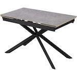 Habitat et Jardin Table à manger extensible en céramique 6 à 10 personnes  Celeste  - Gris marbré