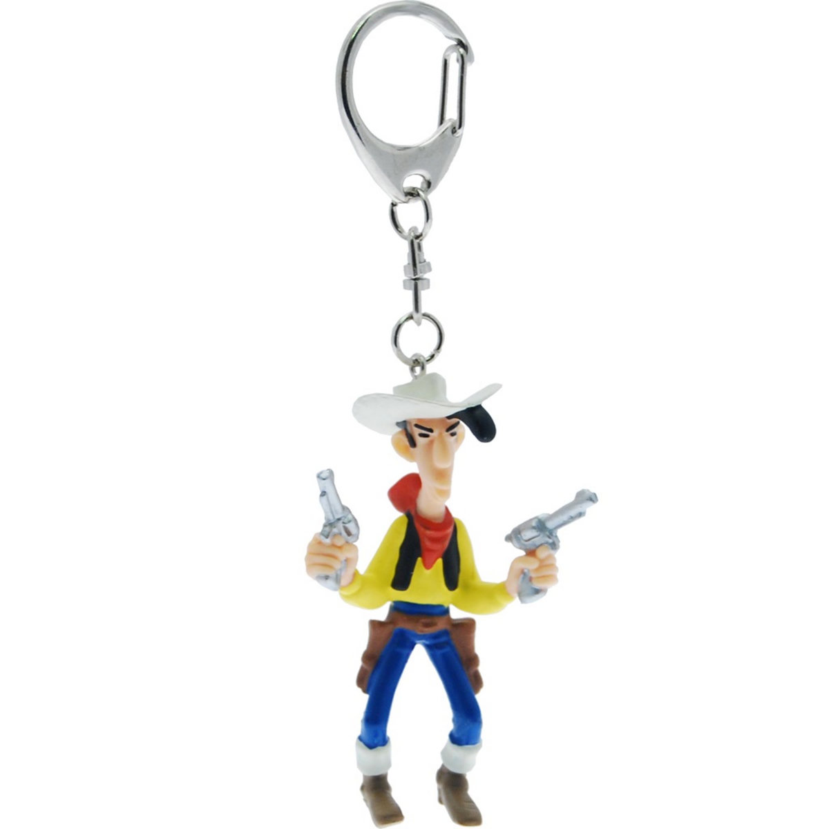 PLASTOY Porte-clés Lucky Luke 2 pistolets