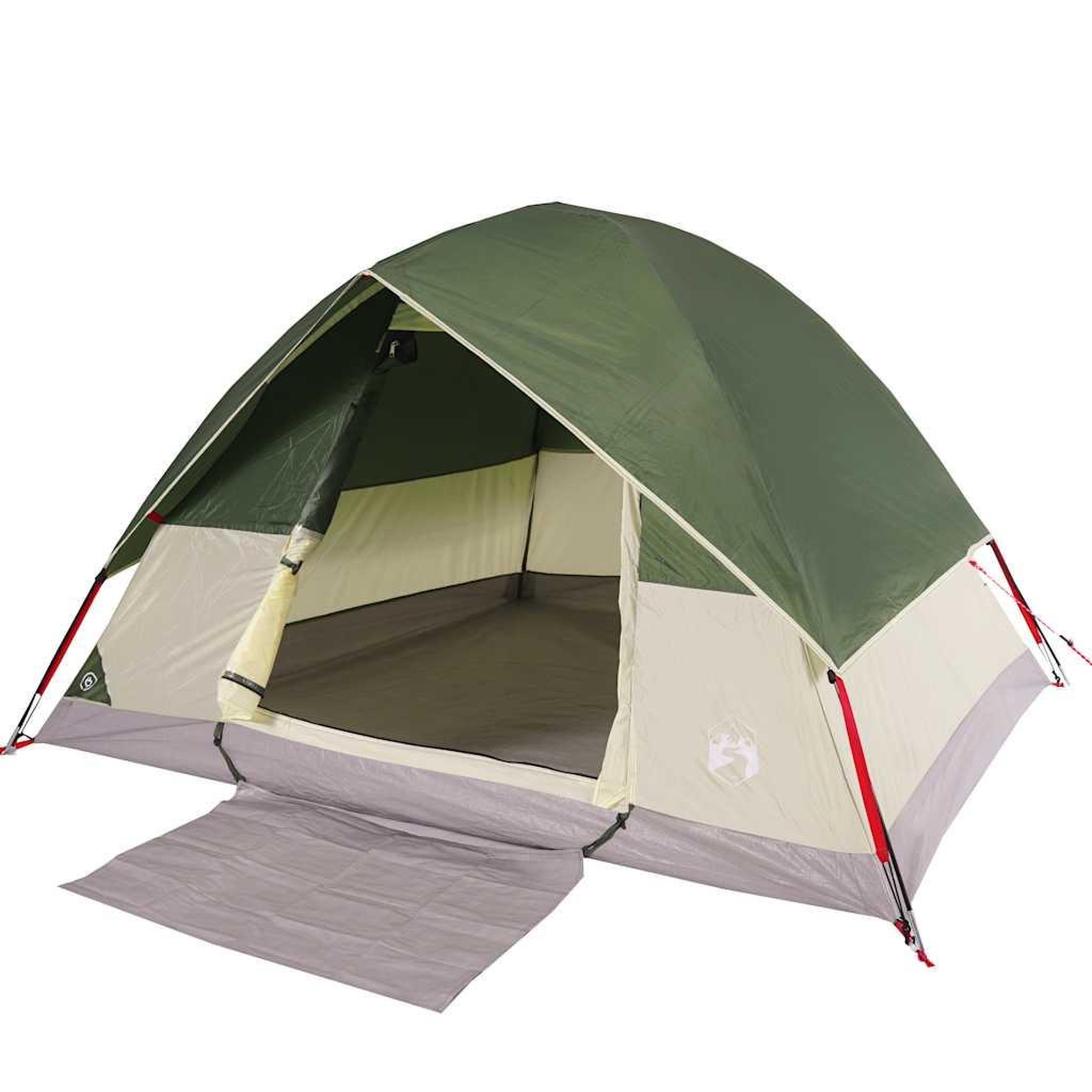 Voir la diapositive 5 : VIDAXL Tente de camping a dome 2 personne vert impermeable