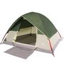 Voir la diapositive 5 : VIDAXL Tente de camping a dome 2 personne vert impermeable