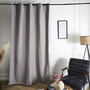 Voir la diapositive 1 : The Home Deco Factory Rideau isolant polaire 135x240 cm gris